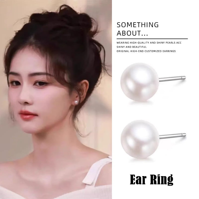 Picture of Exclusive Round Circle Women Hoop Earrings Exaggerated Hoop Ear- 1Pair