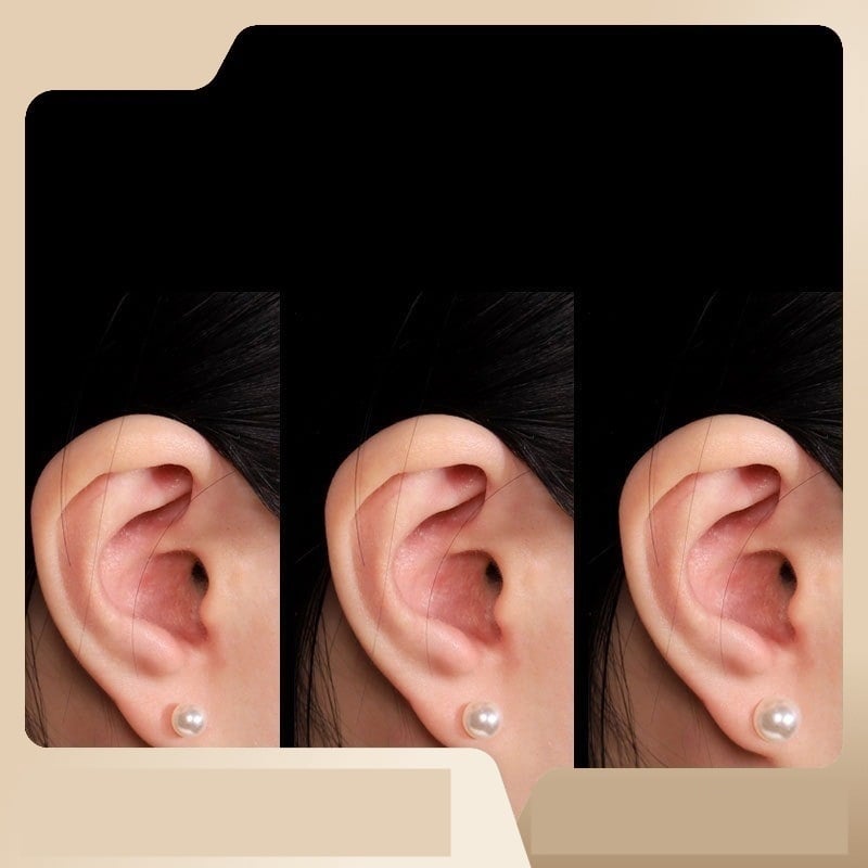Picture of Fashion Women Statement Earring Round Ear Dangle Hoop Accessories Jewelry- 1Pair