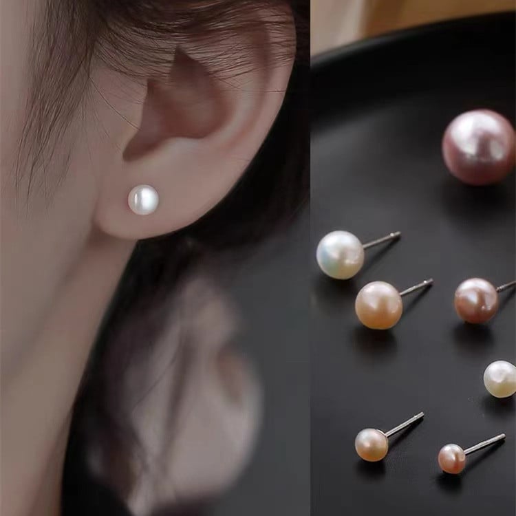 Picture of Women Hoop Earrings Exaggerated Hoop Ear Loop Smooth Ring Earring Stainless Steel Jewelry For Women