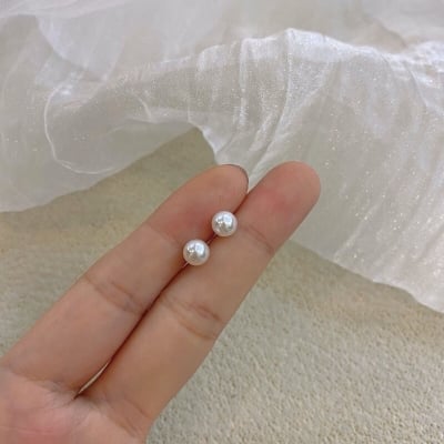 Picture of Fashion Women Statement Earring Round Ear Dangle Hoop Accessories Jewelry- 1Pair