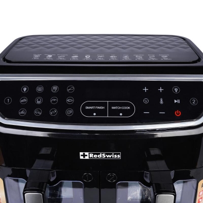 Picture of RedSwiss Dual Basket Air Fryer RSAF-101 Multicolor