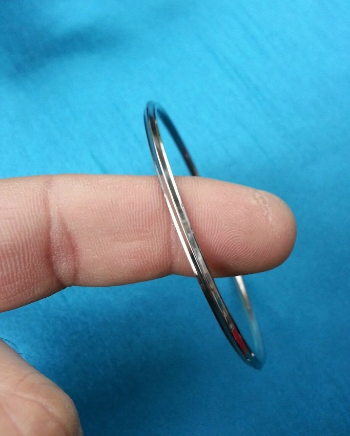 Picture of New Trendy Round Men Bracelet Men's Steel Bracelet - Silver