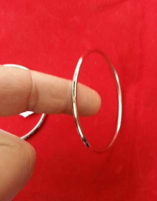 Picture of Men Bracelet Gifts Mens Hand Round Bracelet-Man's Bracelet - Silver