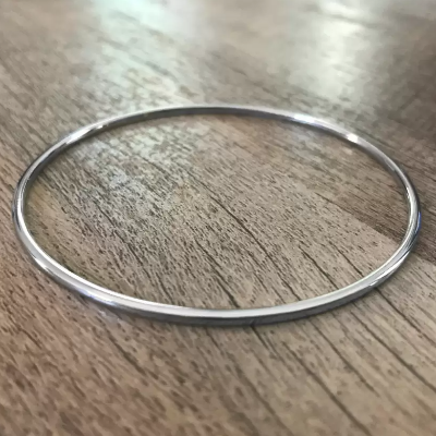 Picture of Classic Round Bracelet- Supper Round Bracelet For Men - Silver