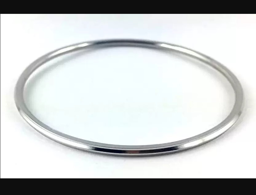 Picture of Fashion Men Jewelry Round Bracelets-Slim Bracelet For Men - Silver
