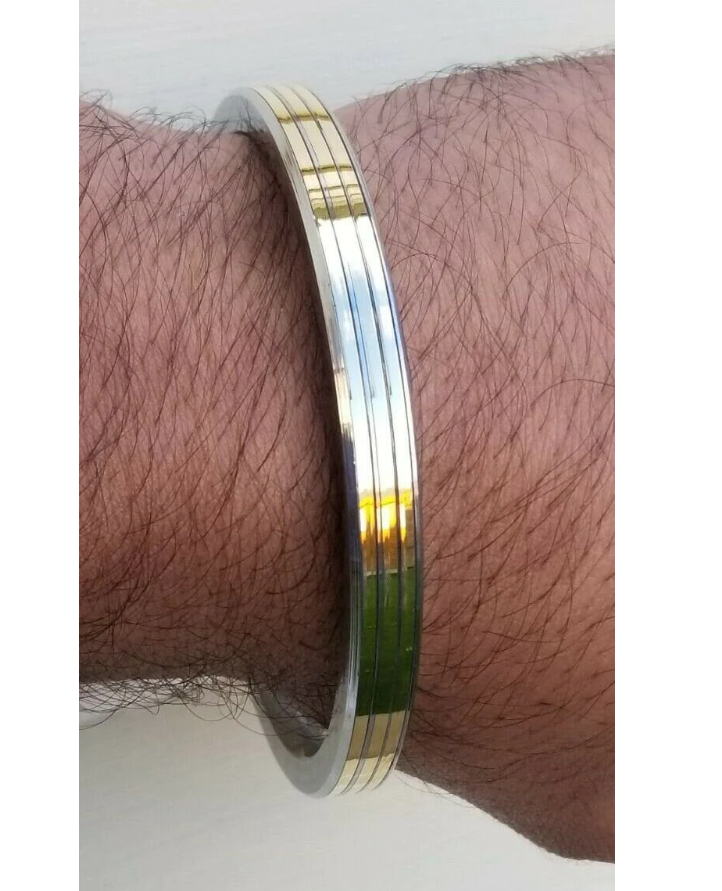 Picture of Silver Unique Bracelet for Men-Chain Bracelet For Men - Silver