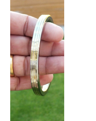 Picture of Plated Bracelet For Man-Fashion Steel Bracelet For Man - Silver