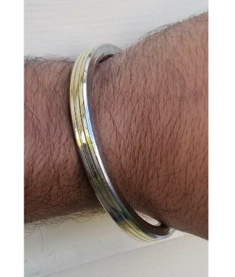 Picture of Men's Powerful Stainless Steel Bracelet-Bracelet For Men - Silver