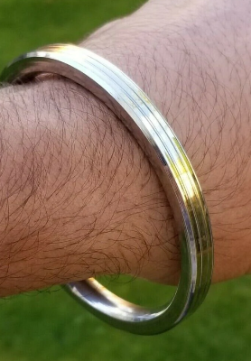Picture of Men's Powerful Stainless Steel Bracelet-Bracelet For Men - Silver