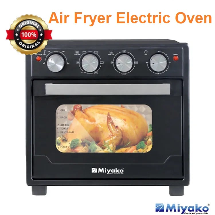 Picture of 26 Liter Miyako Electric Oven + Air Fryer MT-826-RB 