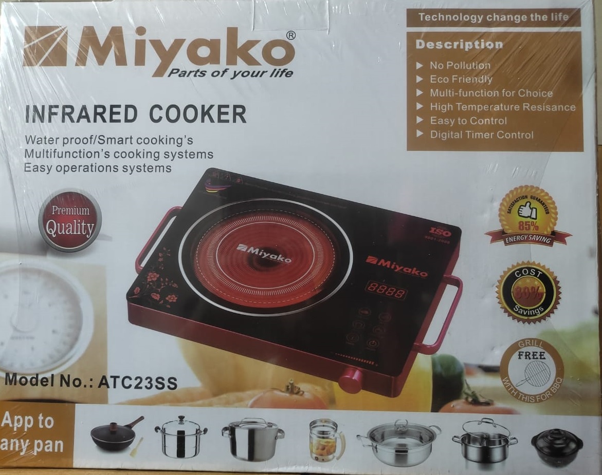 Picture of Miyako Infrared Cooker ATC-23SS (ANY PAN) Mixed-ATC23SS