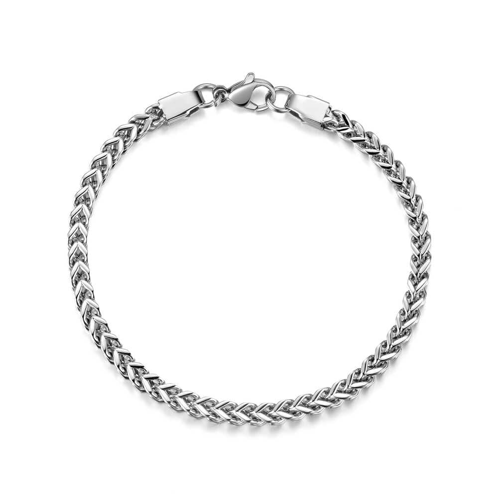 Picture of Unique Chain Bracelet For Men In Titanium