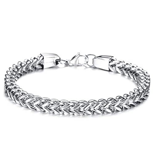 Picture of Men's Stainless Snake Square Bracelet Steel Fashionable Bracelet