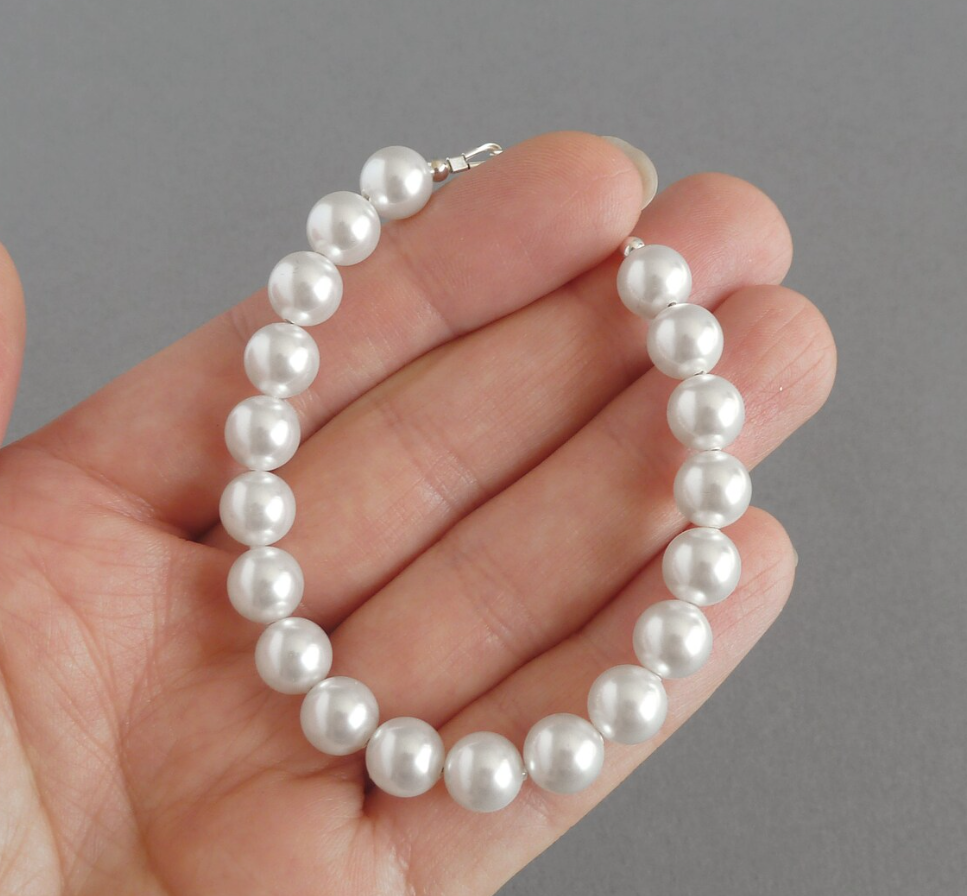 Picture of Natural Pearl Bracelet Women's Light Luxury - Silver