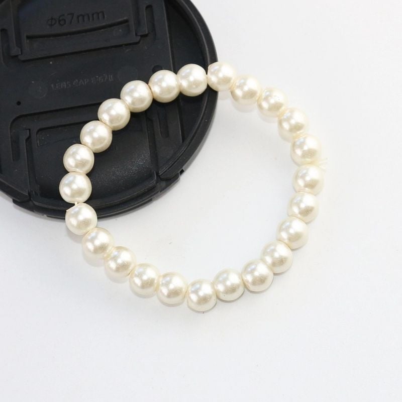 Picture of Chinese Style Pearl Necklace Lucky Charm Bracelet for Women