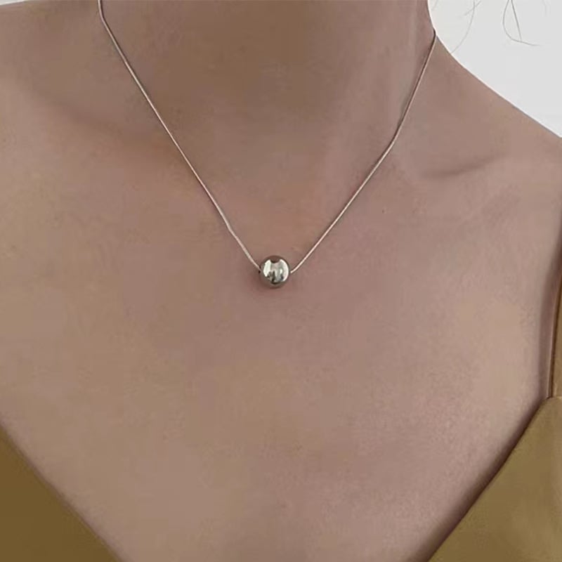 Picture of Korean stylish Girls Pearls Necklace For Woman
