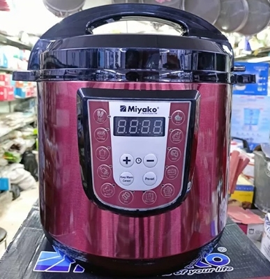 Picture of Miyako 10 Liter Electric Pressure Cooker EPC-1017 With 12 Cooking Setup Multicolor