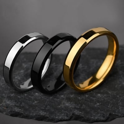 Picture of Style Stainless Steel Sleek Ring for Men and Boys