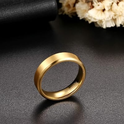 Picture of Titanium Steel Black Finger Rings Set For Man