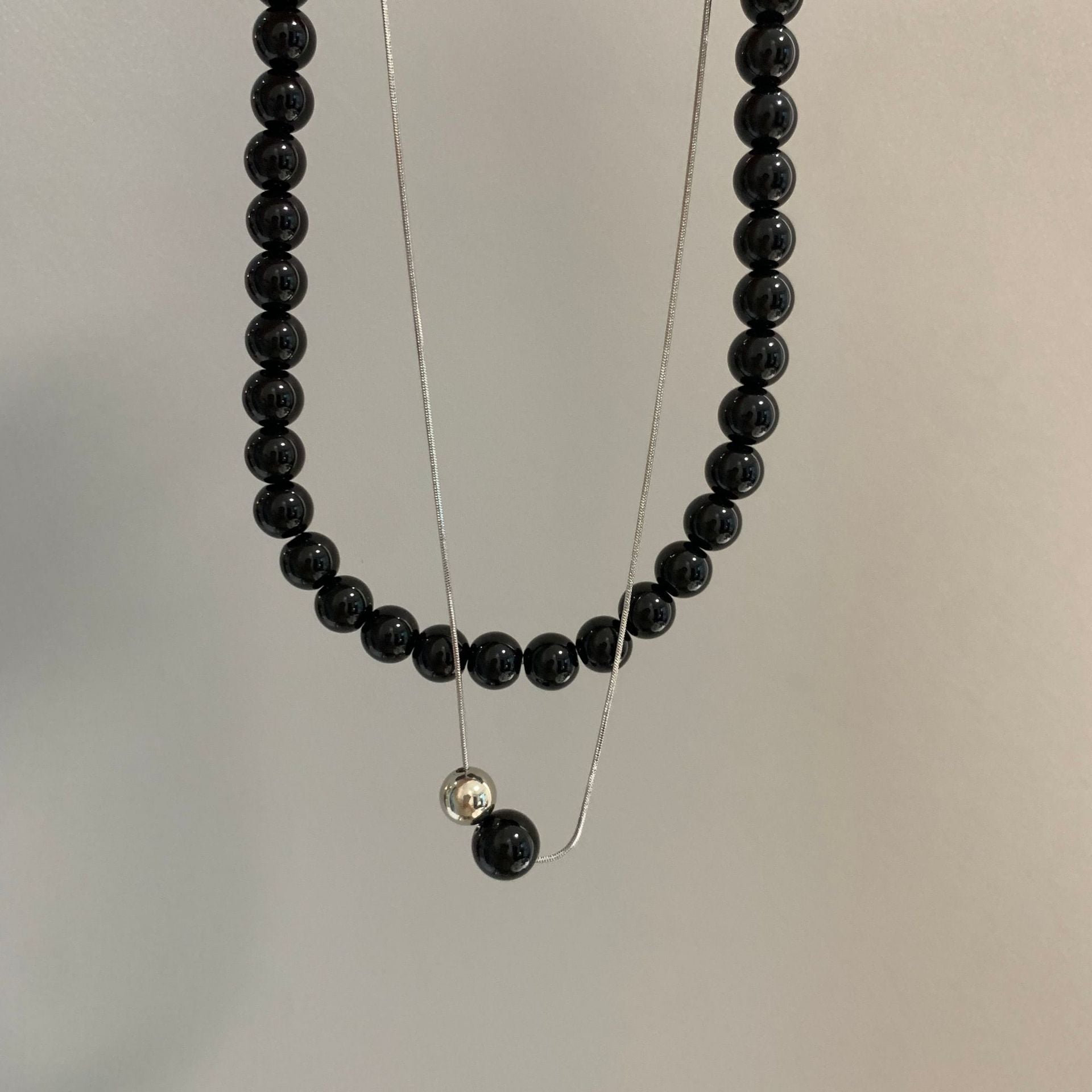 Picture of Korean Elegant Pearl Necklace Women's Fashion Jewelry Accessory