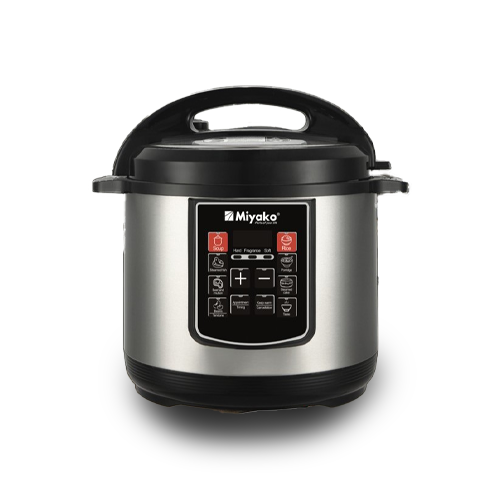 Picture of Miyako 5 Liter Electric Pressure Cooker EPC-502 With 8 Cooking Setup Multicolor