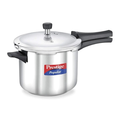 Picture of Prestige stainless steel pressure cooker 6 litre Silver