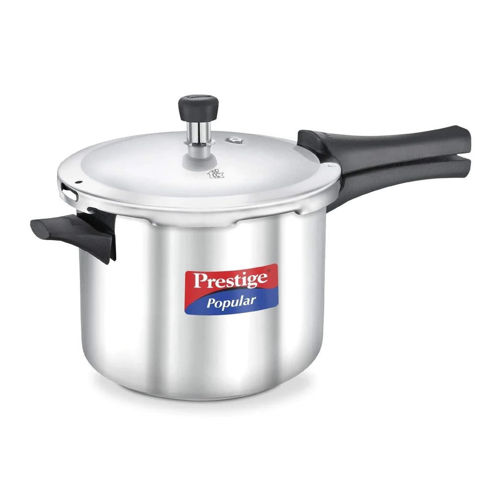 Picture of Prestige stainless steel pressure cooker 6 litre Silver