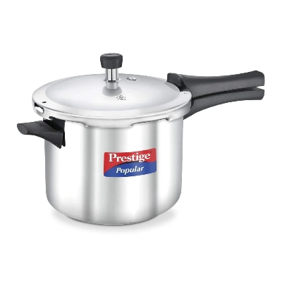 Picture of Prestige stainless steel pressure cooker 6 litre Silver