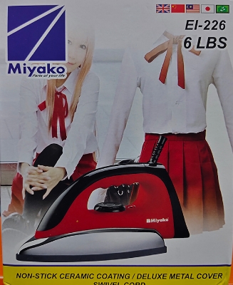 Picture of Miyako El-226 Automatic Electric Dry Iron Multicolor