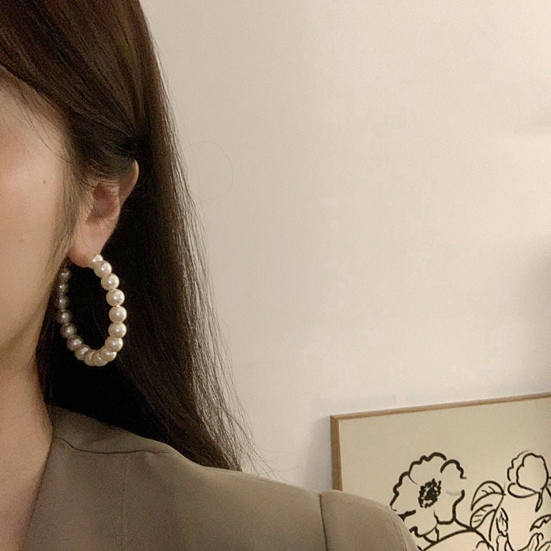 Picture of Round Simple Stylish New Design Korean - Gold