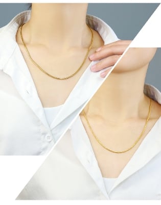 Picture of Minimalist Necklace Long Necklace for ladies - Gold