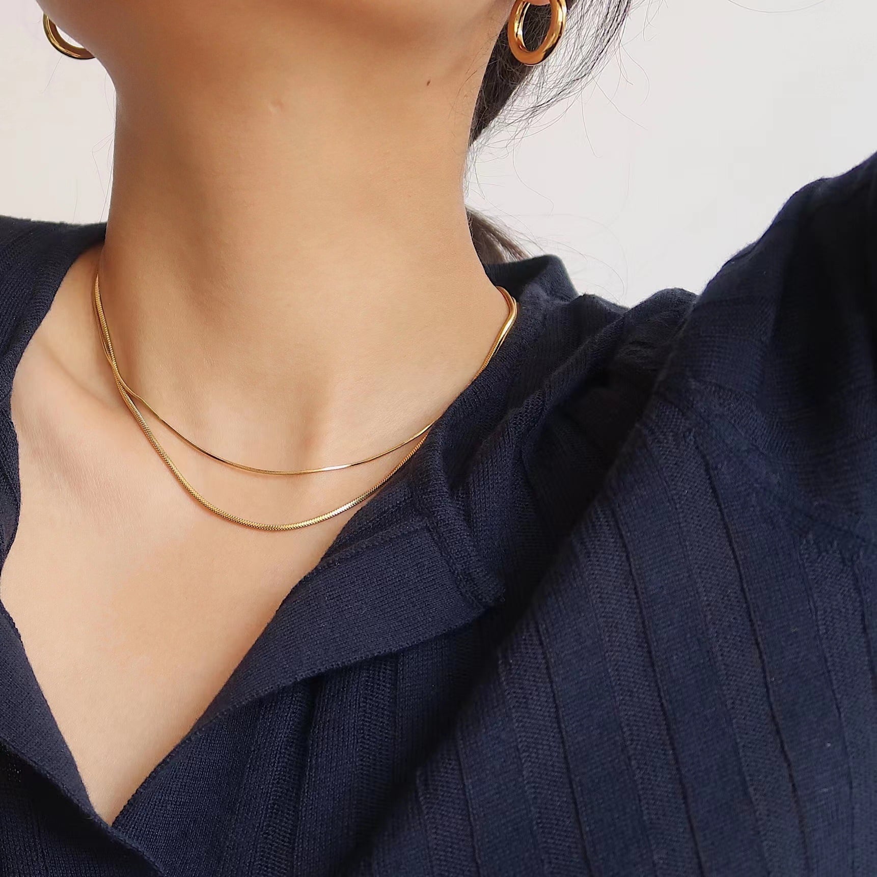 Picture of Classic Cuban stylish Simple Necklace For Woman