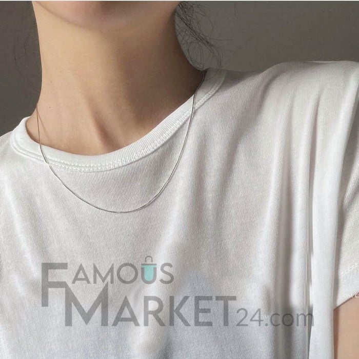 Picture of New Stylish & Fancy Exclusive Necklace for Women and Girls - Silver