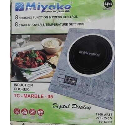 Picture of Miyako Induction Cooker TC-MARBLE05 / MARBLE04 (INVERTER) FREE COOKING POT Mixed