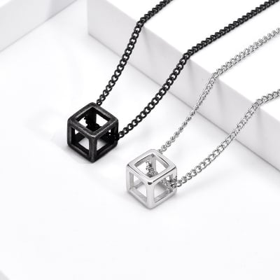 Picture of New Fashion Vertical Bar Necklace for Men
