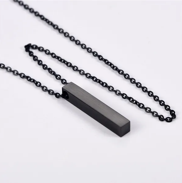Picture of Black Color Chain Locket for Men - Black