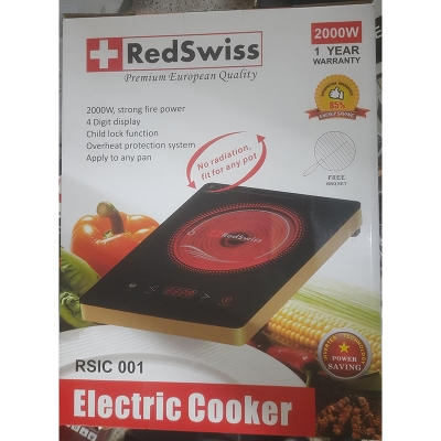 Picture of Redswiss electric cooker 2000 watt RSIC-001 for any pot (Inverter technology power saving) Mixed