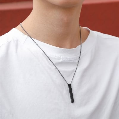 Picture of Good Quality Men Fashion Jewellery Stainless Steel Necklaces