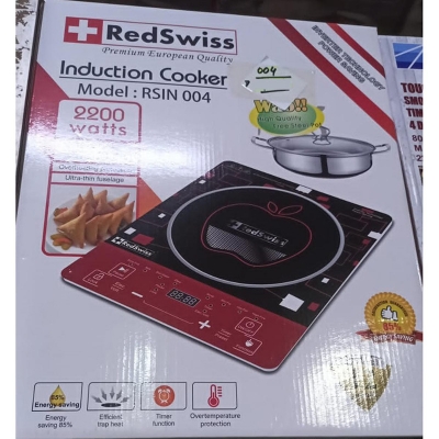 Picture of Redswiss induction cooker 2200 watt RSIN 004 COOKING POT FREE (Inverter technology power saving) Mixed