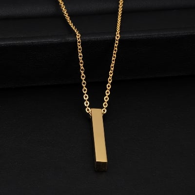 Picture of Fashion Rectangle Spiral Necklace Chain for Men