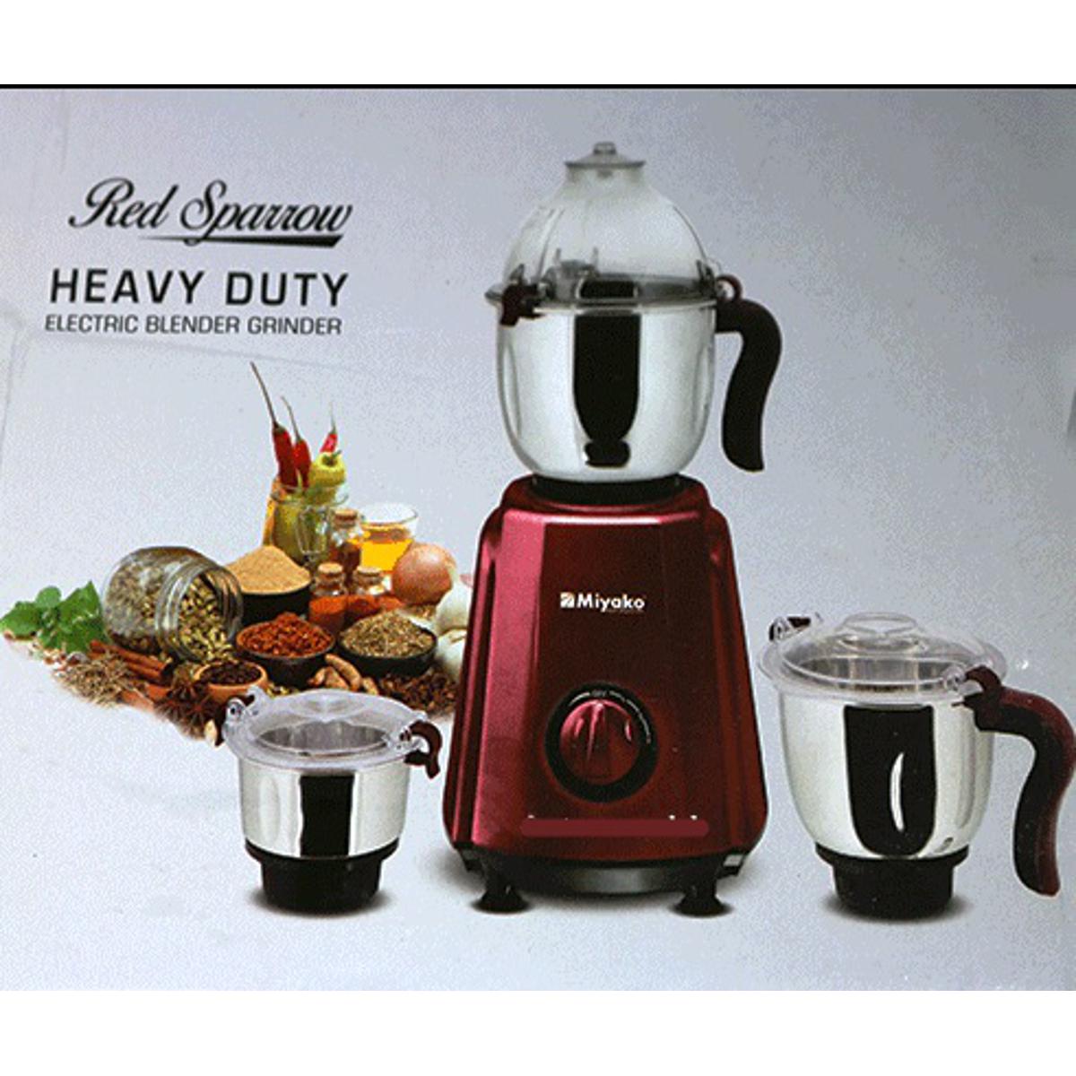 Picture of Miyako Red Sparrow Heavy Duty 850 Watt Blender 