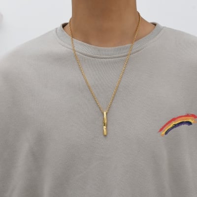 Picture of Good Quality Men Fashion Jewellery  Necklaces