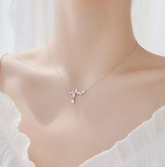 Picture of Necklace With Heart Necklace Handmade Necklaces