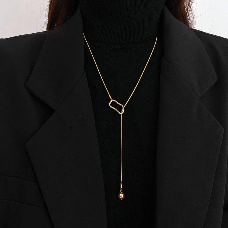 Picture of New Neck Necklace For Women Wedding Jewelry - Gold