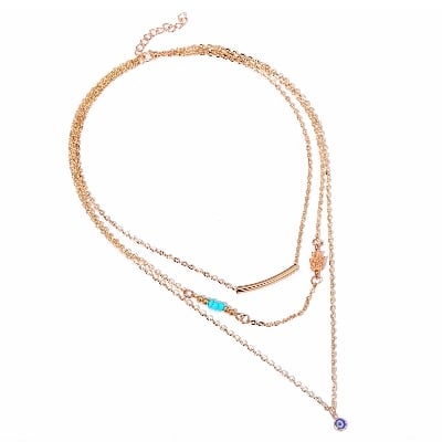 Picture of Elegant Delicate Pearl Clavicle Necklace for Women Fashion Girl Jewelry