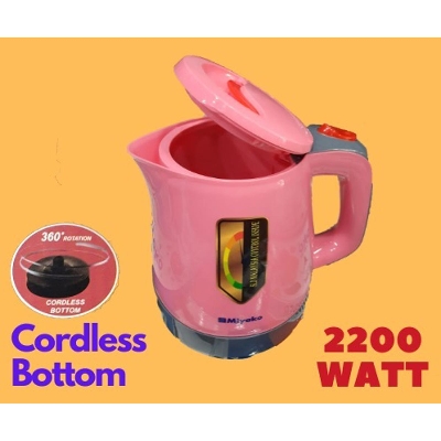 Picture of Miyako electric kettle MJK-12 (1.2 Liter) Multicolor-MJK12