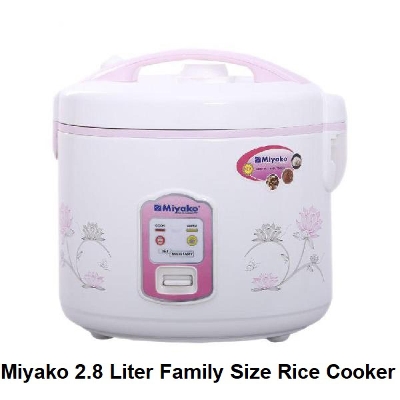 Picture of Miyako 2.8 Liter Family Size Rice Cooker ASL-602 Multicolor-ASL602