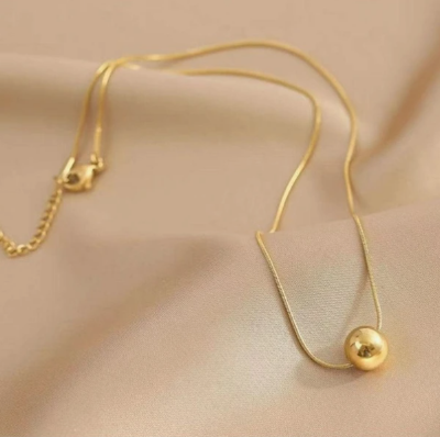 Picture of Minimalist Single Pearl Necklace Stylish Girls
