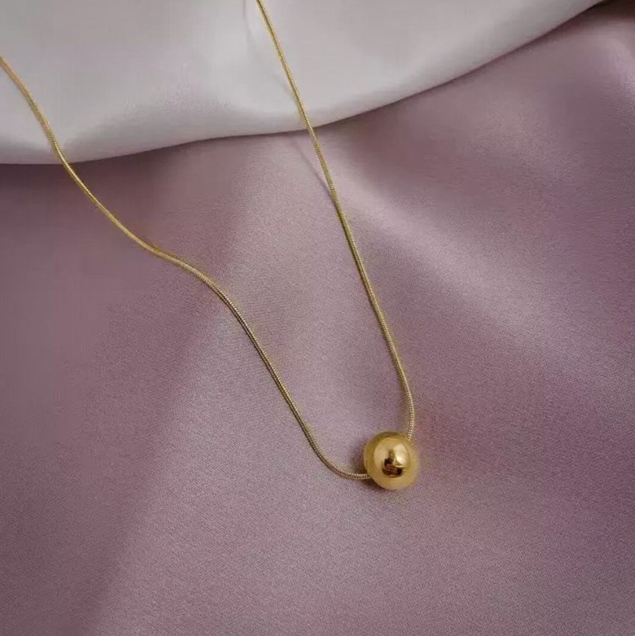 Picture of Korean Pearl Chopsticks Necklace Ins Girl New Fashion Women - Gold