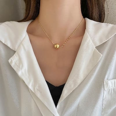 Picture of Korean Stylish New Necklace For Stylish Girl/Women